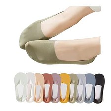 10/20 Pairs No Show Socks for Women Non-slip Low Cut Liner Socks 5-8 10 Pairs