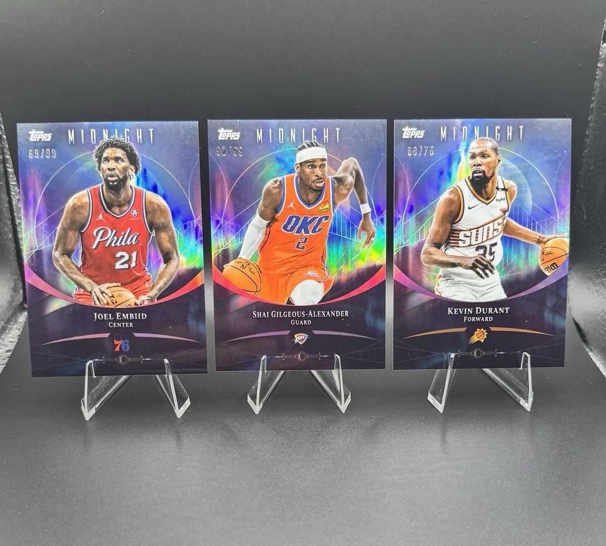 Topps Midnight Basketball 2025 3 Card #