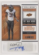 2018 Panini Contenders Draft Picks College Ticket Tre Flowers #264 Auto no9