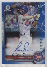 2022 Bowman Chrome Prospect HTA Choice Refractor /150 Liam Spence #CPA-LS Auto