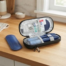 Insulin Pen Cooler Travel Case TSA Approved Ice Packs Diabetic Insulated