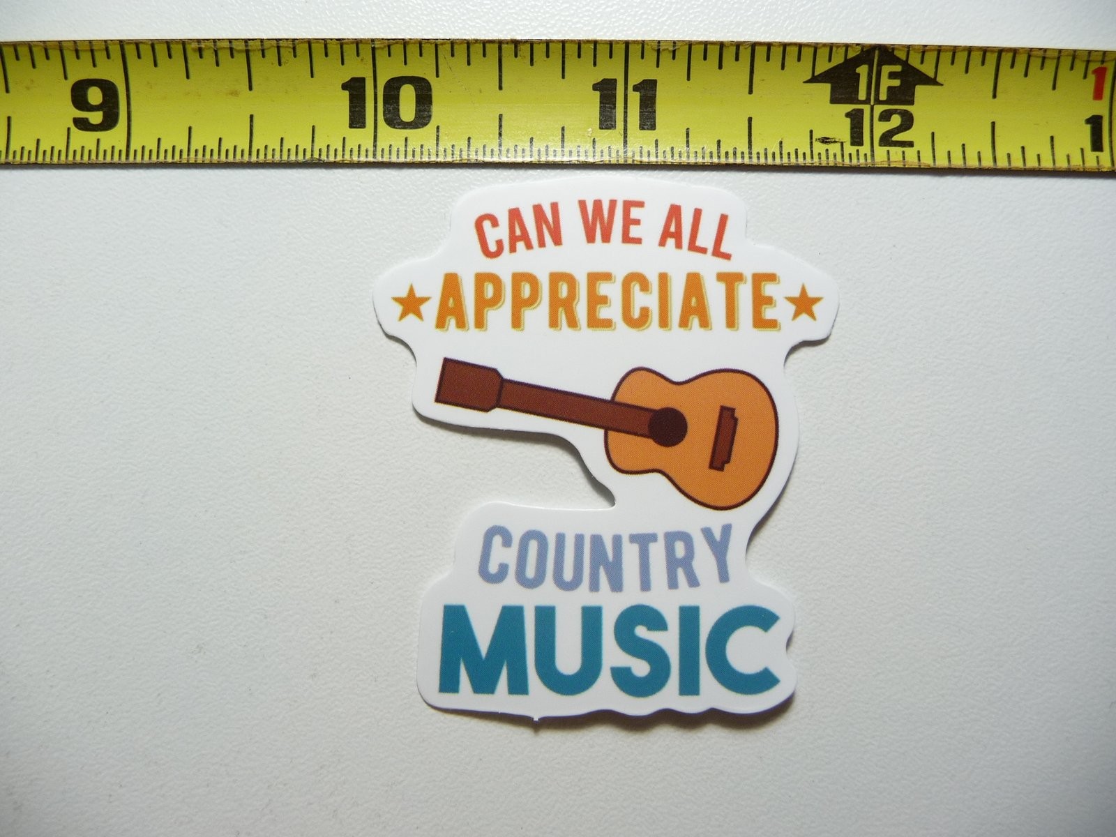 Country Music Fan Sticker Decal for Band Dance Lovers