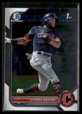 2022 Bowman #BCP-22 George Valera Chrome Prospects