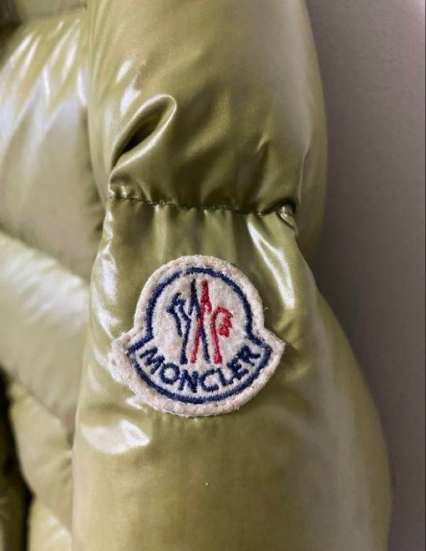 MONCLER Short Patch Down Jacket Blouson Coat Wome… - image 4