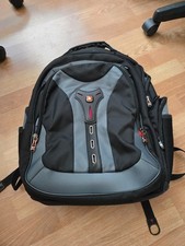 Wenger Swiss Gear Pegasus Laptop Notebook Tablet Backpack Bag Black Grey 17"