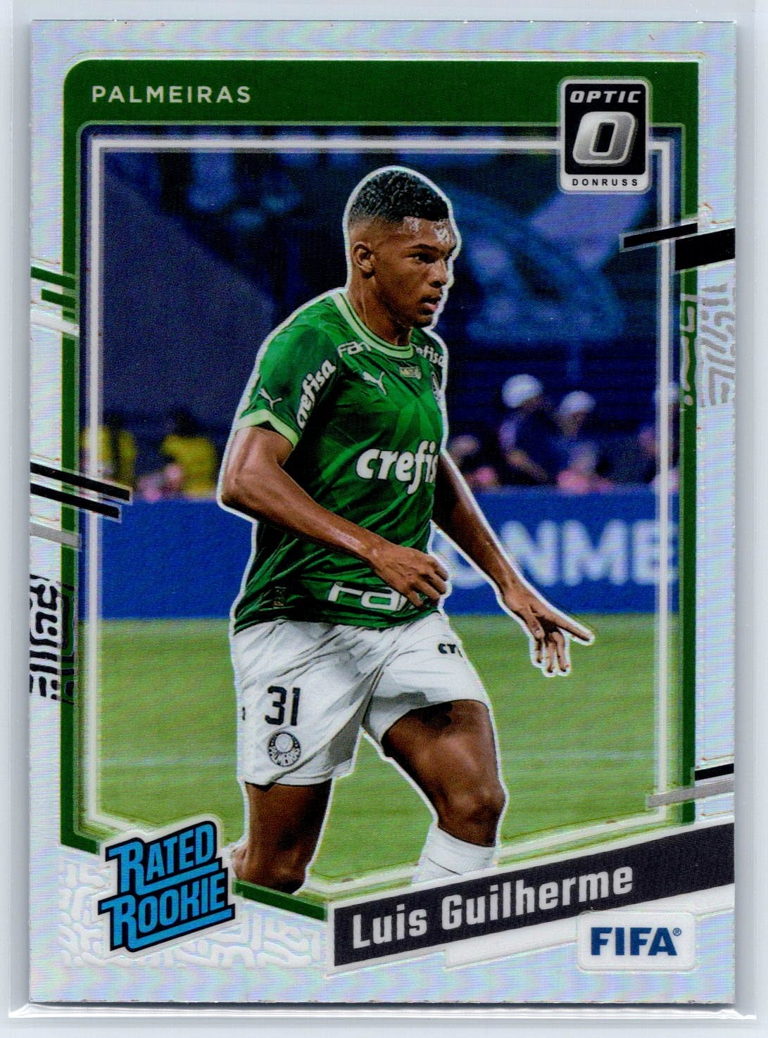 2023-24 Donruss Optic Luis Guilherme Rated Rookie Holo Prizm RC #196