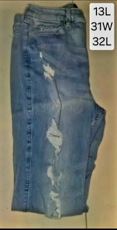 Women’s Hollister California High-Rise Super Skinny Jeans size 13L 31W 32L Light