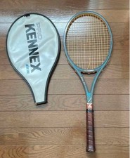 Vintage PRO KENNEX Blue Ace Wooden Tennis Racket w/ Case - Mid Size