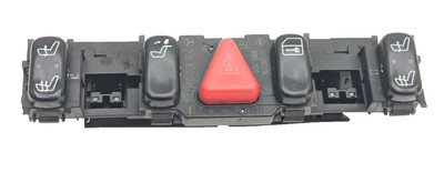 98-02 Mercedes E430 CLK320 CLK430 Hazard Light Door Lock Switch Control Panel