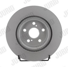 2x JURID Bremsscheiben Vorne für TOYOTA YARIS (P21, PA1, PH1) 282mm