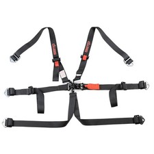 Zamp Harn02s003 6 Point Race Seat Harness 2 Inch Black Sfi