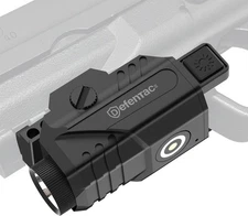 DEFENTAC Pistol Light with Strobe Function for Guns, 600 Lumens Tactical Flashli