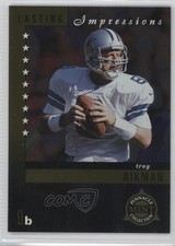 1998 Pinnacle Mint Collection Lasting Impressions Troy Aikman #8 HOF 7k0