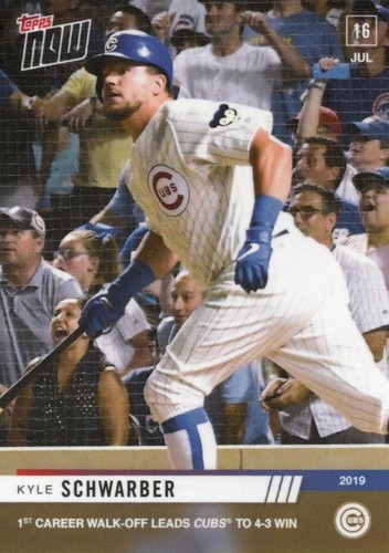 2019 Topps Now 521 Kyle Schwarber