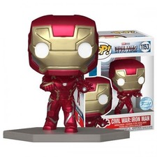 Funko POP! Marvel Civil War: CW Iron Man (1153) EXM