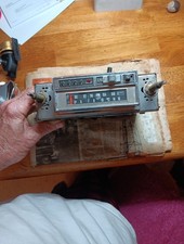 Audiovox Vintage 8-Track Car Stereo Tape Player AM/FM Radio Dash Push Button