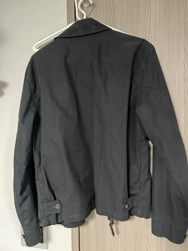 Polo Ralph Lauren Men's Black Full Zip Harrington Jacket Twill Point Collar M image 3
