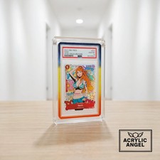 PSA Graded Slab Acrylic Case With Guard  Magnetic lid  Ultra Thick