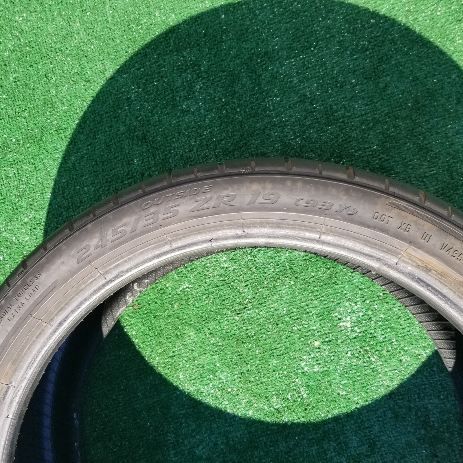 245/35R19 Pirelli P Zero Corsa PZC4 Tire MC McLaren Front 93Y 245/35ZR-19 98%