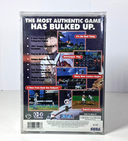 World Series Baseball 98 (Sega Saturn, 1997) CIB Tested