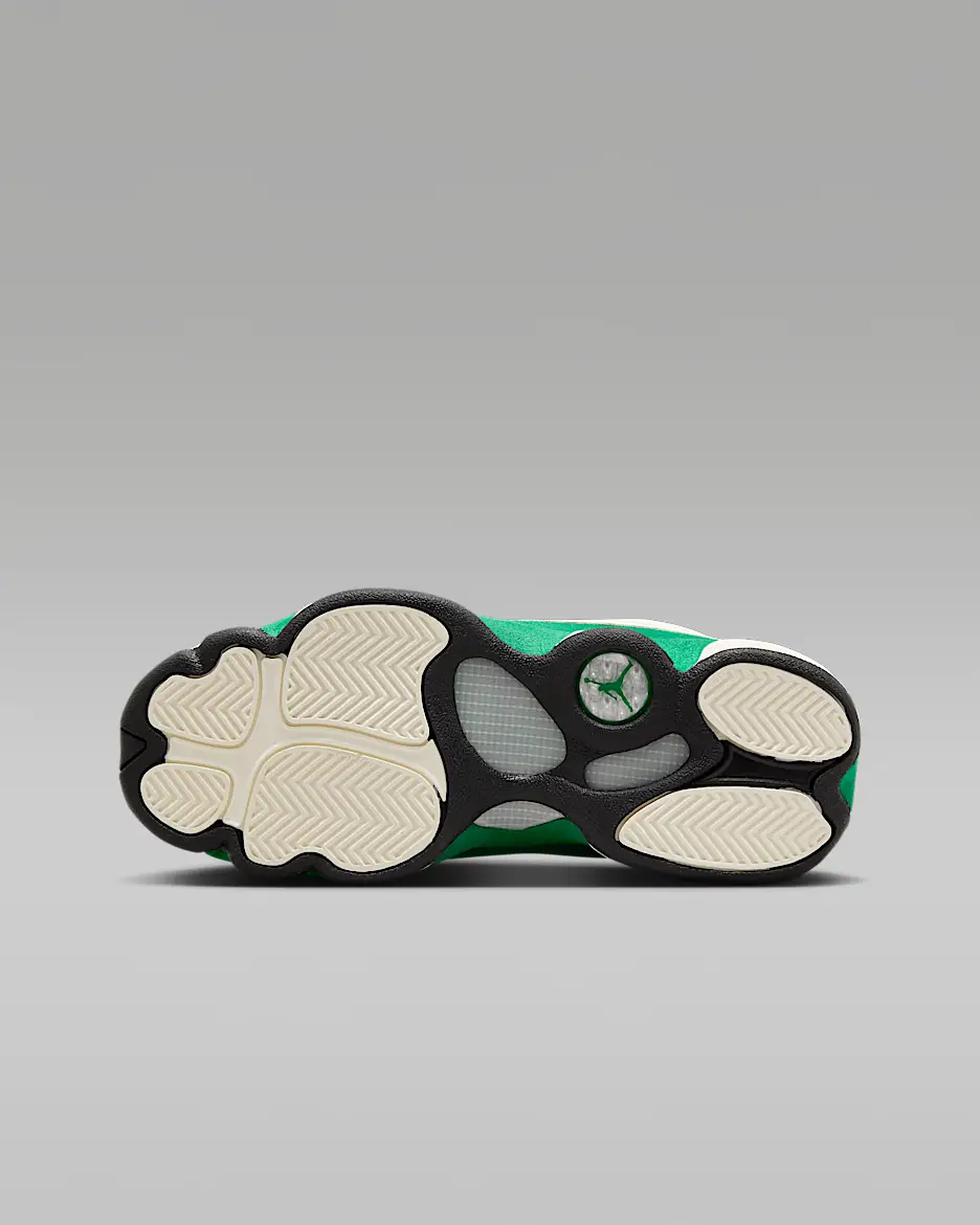 Nike Air Jordan Retro 13 Court of Legends Pine Green Sail White Kids GS Size