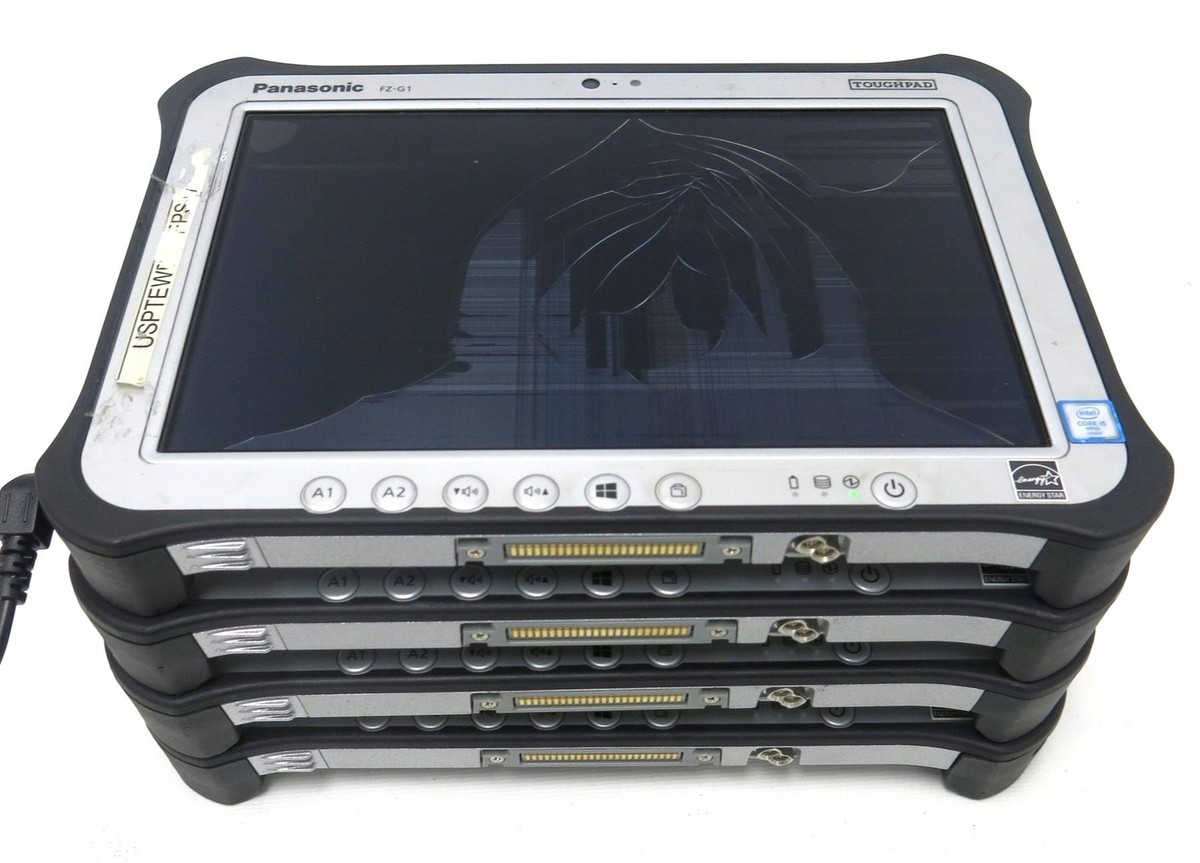 Lot 4 Panasonic Toughpad FZ-G1 Core i5-6300U 2.40GHz 8GB No Lot 4 Panasonic Toughpad FZ-G1 Core i5-6300U 2.40GHz 8GB No