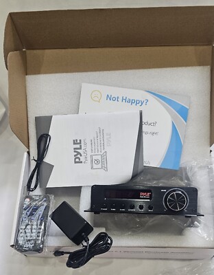 Pyle Compact 5-Channel Bluetooth Amplifier, Hi-Fi Amp Receiver w/ HDMI FM Radio
