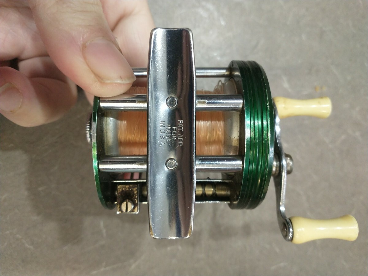 Bronson Green Hornet No. 2200 Vintage Metal Casting Reel | eBay