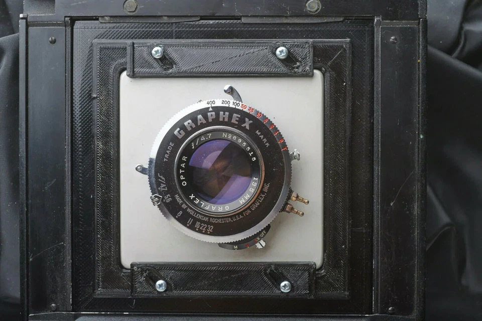 Graflex Crown or Speed Graphic lens board to Sinar adapter - Image 2 of 4