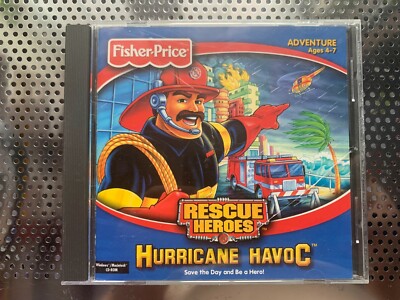 Fisher Price Rescue Heroes: Hurricane Havoc Windows Mac CD ROM Game