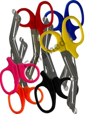 6 Pcs Nurse Medical Scissors EMT 5.5" Utility Bandage Shears Paramedic Emergency