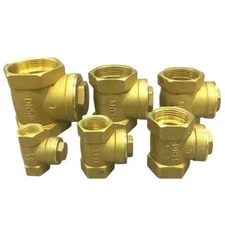 1/2" -2" BSP Female Brass Swing Check Valve Non-return Valve One Way Valve