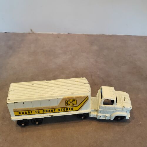 TOOTSIE TOY Coast To Coast Semi Truck 1969 4.5 inches long Original Paint - Picture 7 of 15