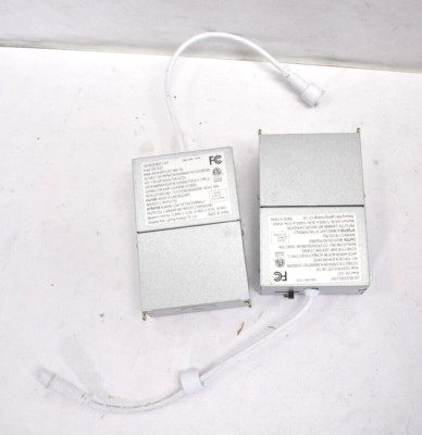 Lot of 2 LED Recessed LIght Power Box Replacements DLE04-D612-C5T-1000