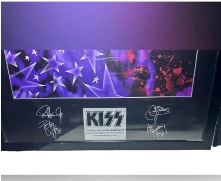 KISS Commemorative Edition Poster No. 2 Alive Worldwide '96/'97