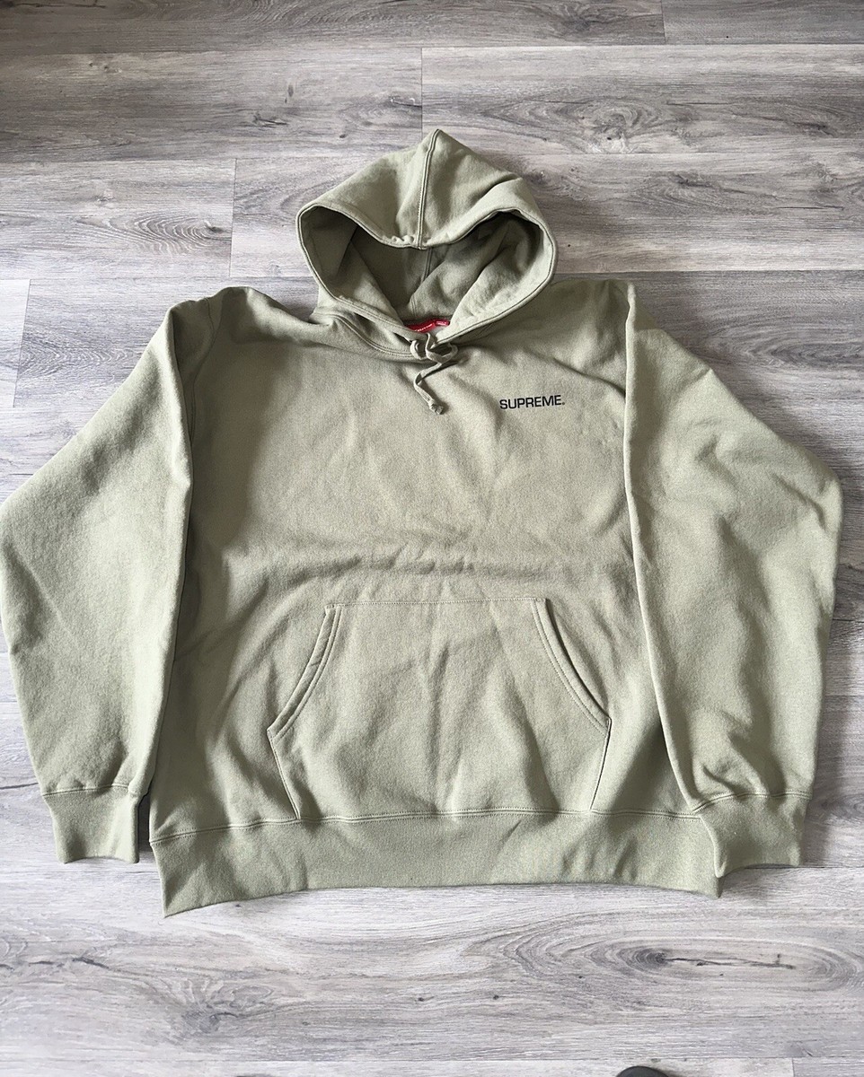 Supreme Immortal Beloved Hoodie Olive Size XXL | eBay