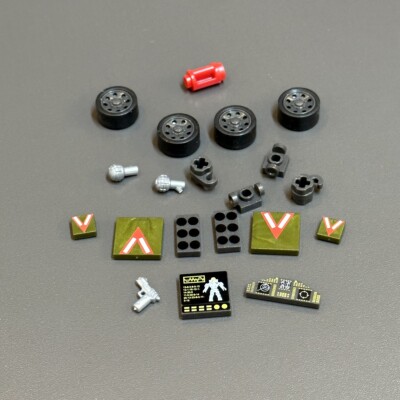 New in bag Accessory Mega Bloks Construx Halo mini figures Gifts Toys #d