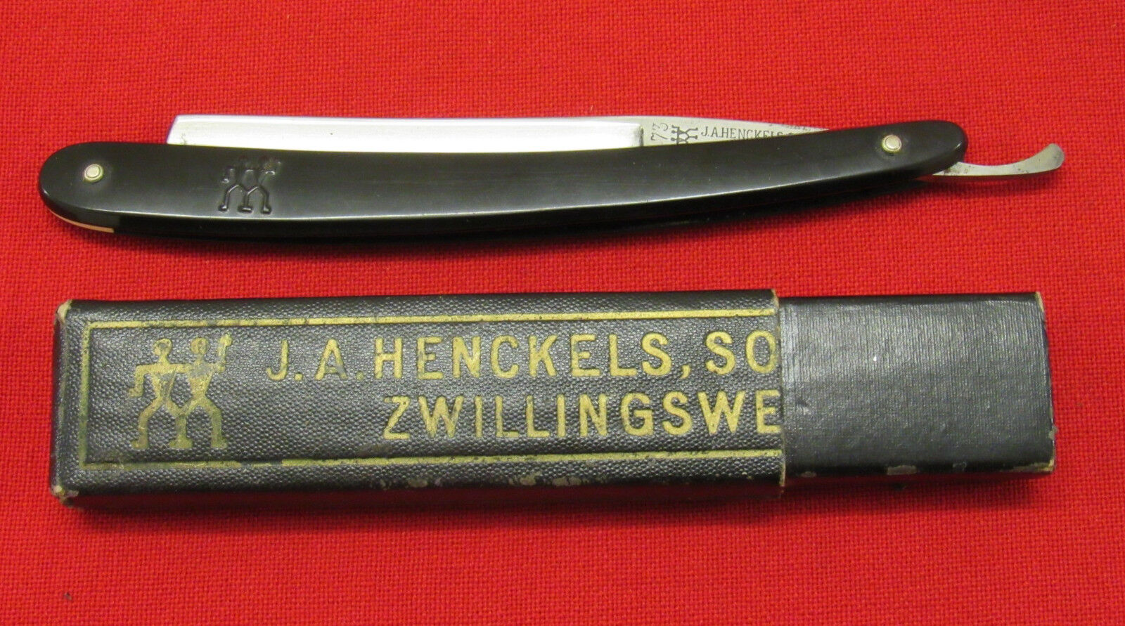 JA Henckels Straight Razor, made in Germany ca 1900  [Razor539-JAHenckelsStraightRazor] : CoinsAndMoreOnlie, Antique, Vintage  Items and Collectibles