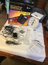 AT T Four Line Intercom Speakerphone 955 Accessories Only