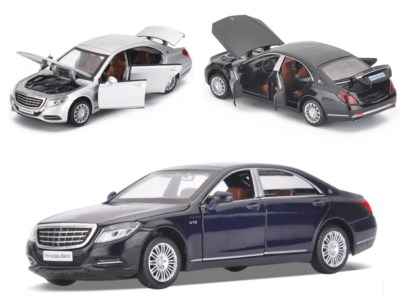 1:32 Mercedes Benz S600 Class Diecast Car Model Collection Pull