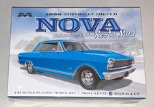 Moebius 1965 Chevrolet Chevy II Nova Resto Mod 1:25 scale model car kit 2323