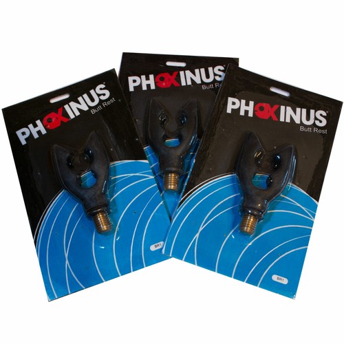 3 RUBBER BUTT RESTS rod rests back rests carp pike course rod pod ...
