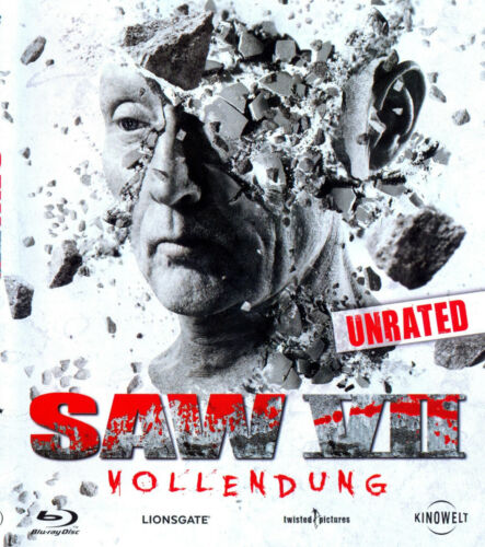 Saw VII , 100% uncut , Blu_Ray , new , Saw 7 Vollendung , unrated
