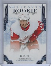 2017-18 UD ARTIFACTS- ROOKIE- ROBBIE RUSSO 308/799 (RED 191)