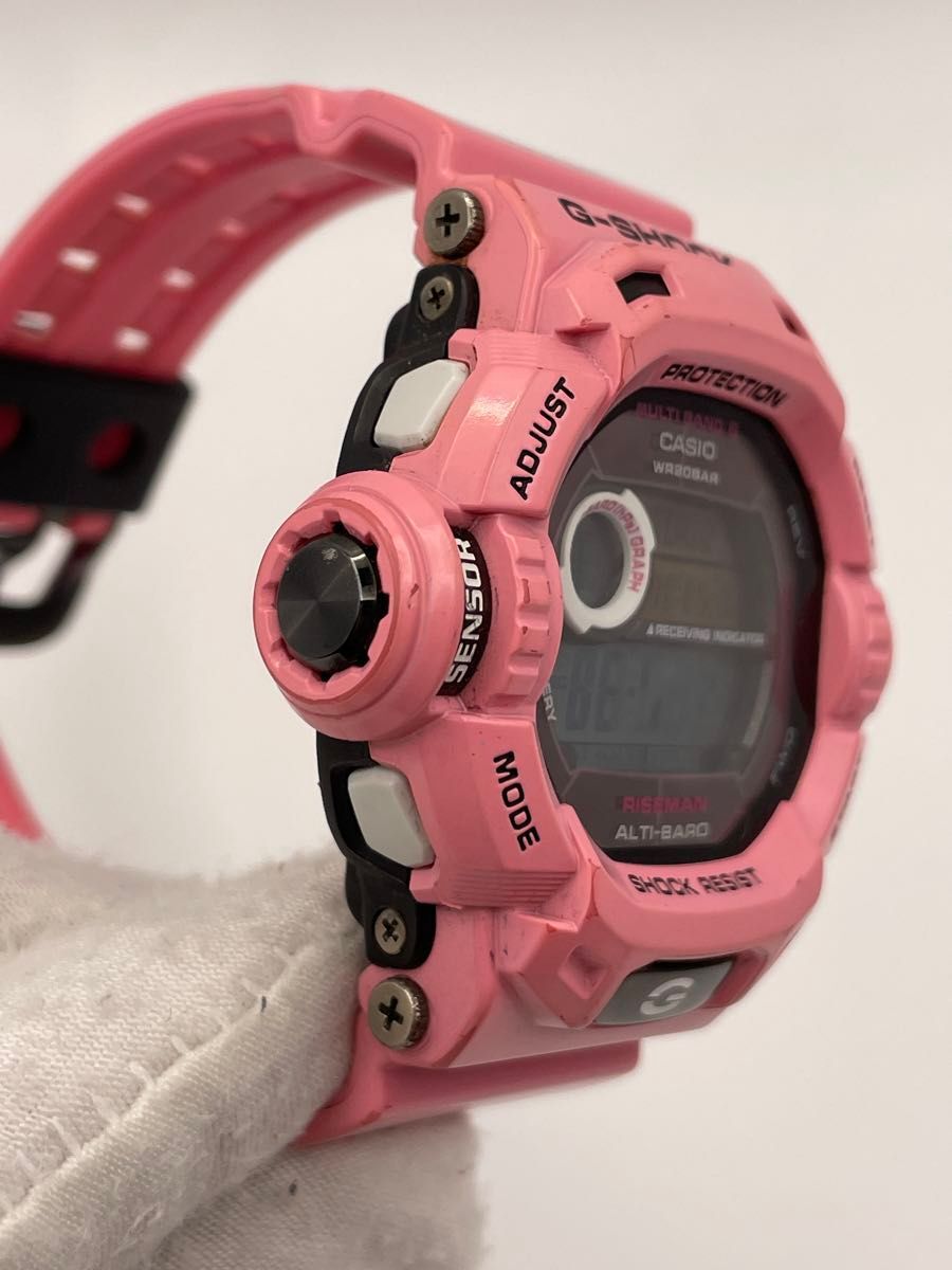G-SHOCK GW-9200KJ-4JR  電波ソーラー ピンク CASIO(カシオ)G-SHOCK(ジーショック)GW-9200KJ-4JR アース