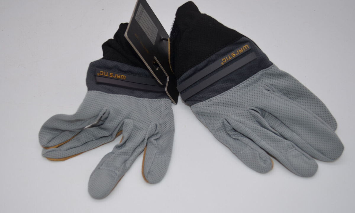 Gants De Battage Warstic Workman – Taille S – Gris – Baseball/Softball – Neuf