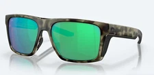 Costa Del Mar Lido Wetlands / Green Mirror Polarized Glass 580G -BRAND NEW