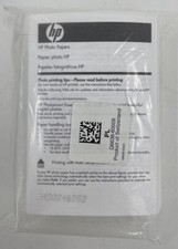 New HP Glossy Borderless Photo Paper 4x6 Q6638-60009 Sealed 150 Sheets