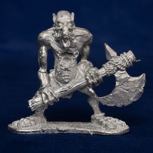 RAL PARTHA Fantasy TROLL WITH AXE Any RPG D&D Pathfinder 3605 Miniature R - Picture 2 of 3