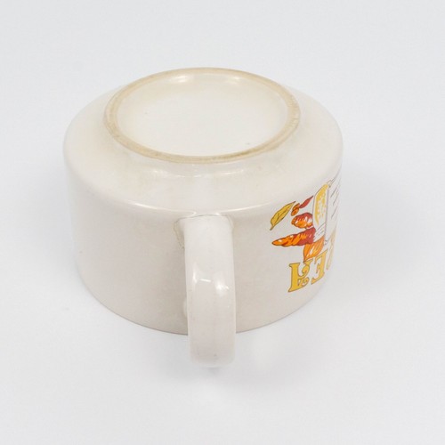 Vintage Ceramic Recipe Soup Bowl Cup Mug American “Split Pea” With Handle - Picture 11 of 15
